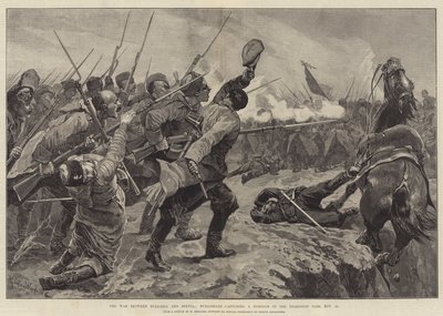 La guerre entre la Bulgarie et la Serbie, les Bulgares capturant une position dans le col de Tzaribrod, 23 novembre - Richard Caton Woodville junior